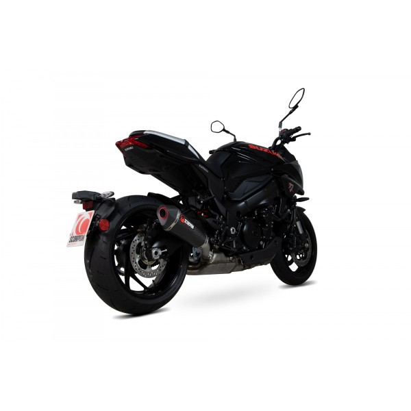 Scorpion Serket Taper Carbon Fibre Slip-On For Suzuki Katana 2019 - 2022 Part # Part # RSI125CEO