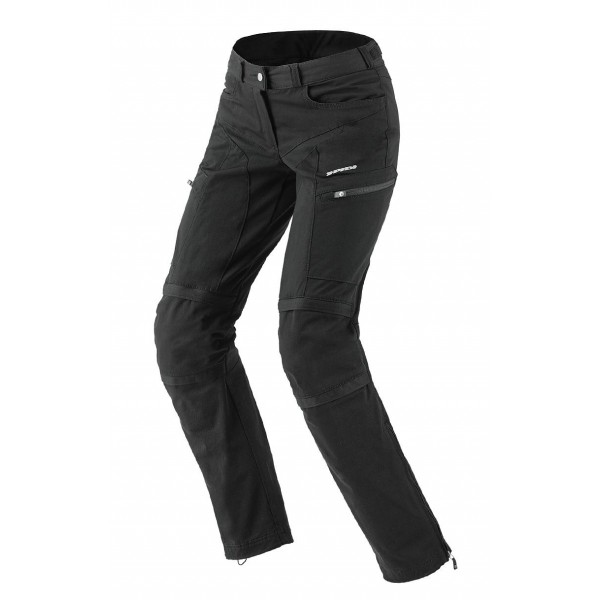 Spidi Amygdala Lady Black Textile Pants
