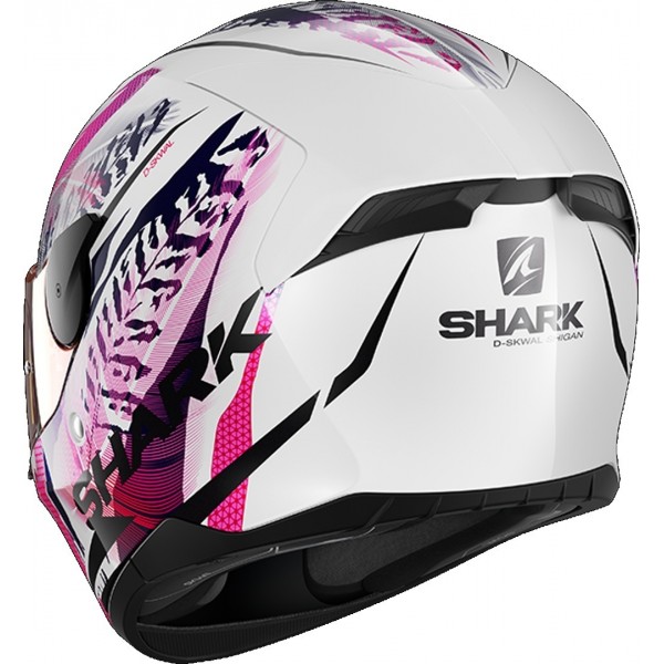 Shark D-Skwal 2 Shigan White Black Violet Helmet
