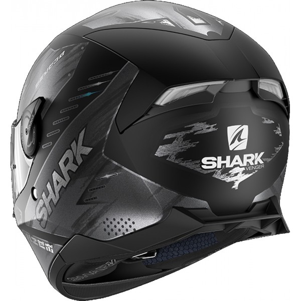 Shark Skwal 2 Venger MAT Black Anthracite Helmet