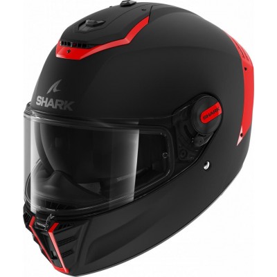 Shark Spartan Rs Blank SP Mat Black Orange Helmet