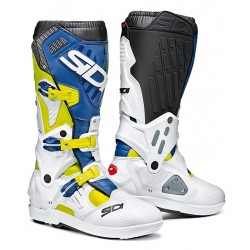 SIDI Atojo SRS Offroad Yellow Fluo White Blue Boots