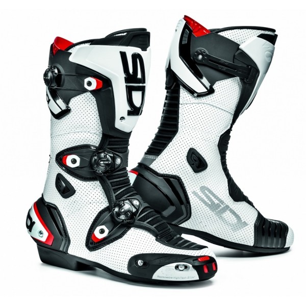 SIDI Mag-1 Air Racing White Black Boots