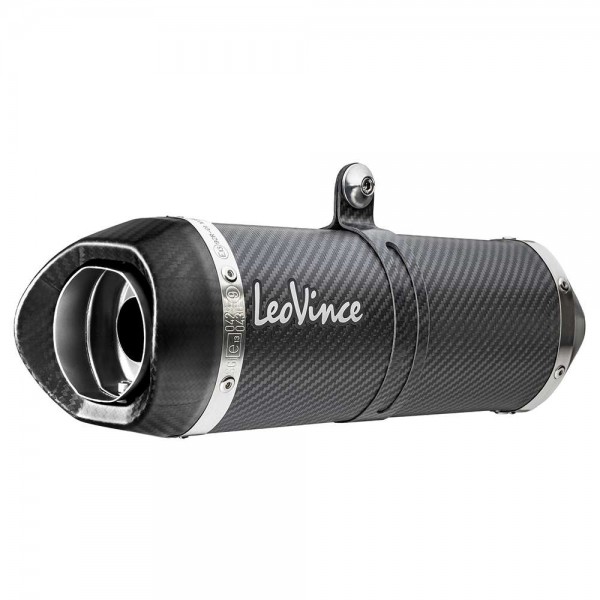 LEOVINCE LV ONE EVO BLACK EDITION STAINLESS STEEL FULL SYSTEM FOR TRIUMPH TRIDENT 660 2021-2022 PART # 14385EBK