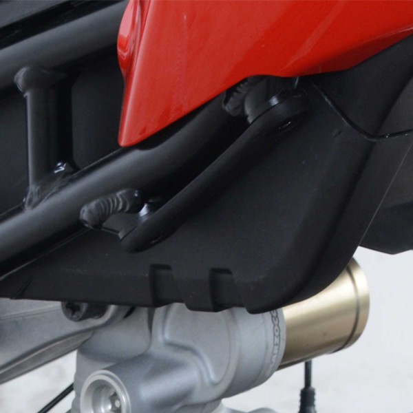 R&G RACING REAR FOOT REST BLANKING PLATES FOR BMW S1000RR 2019-2021 PART # BLP0093BK