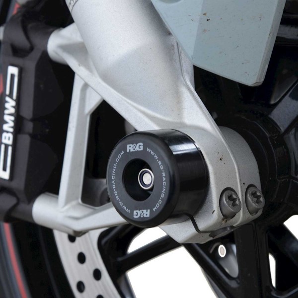 R&G RACING FORK PROTECTORS FOR BMW S1000XR 2019-2021 PART # FP0239BK