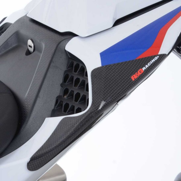 R&G RACING CARBON FIBRE TAIL SLIDERS FOR BMW S1000RR 2019-2021 PART # TLS0048CG