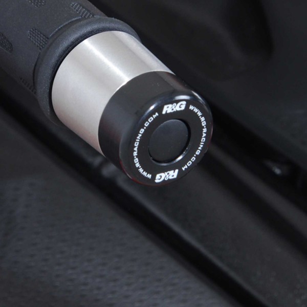 R&G RACING BAR END SLIDERS FOR THE BMW S1000RR 2019 PART # BE0123BK