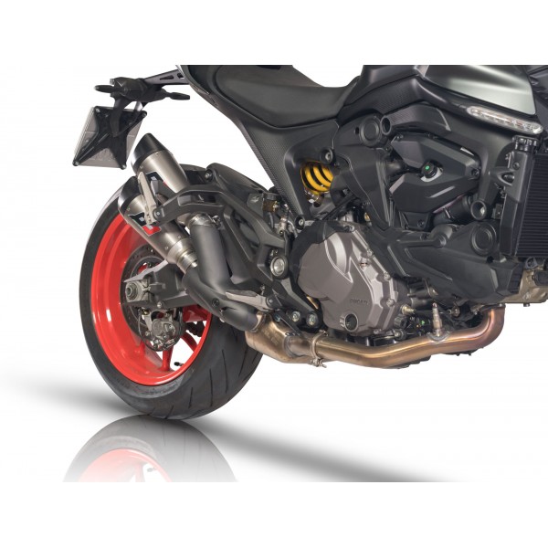 Qd Twin Gunshot For Ducati Monster 937 Part # ADUC0610012