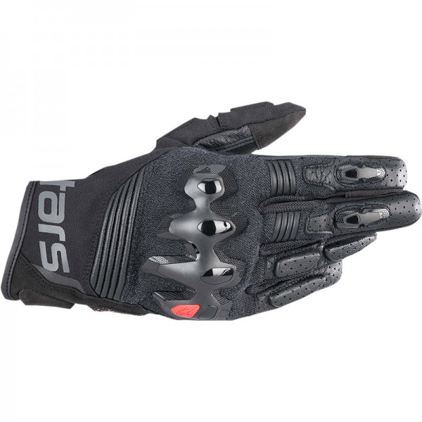 ALPINESTARS HALO LEATHER BLACK GLOVES