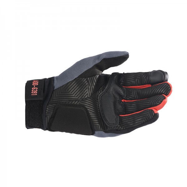 ALPINESTARS AS-DSL SHOTARO ANTHRACITE RED GLOVES