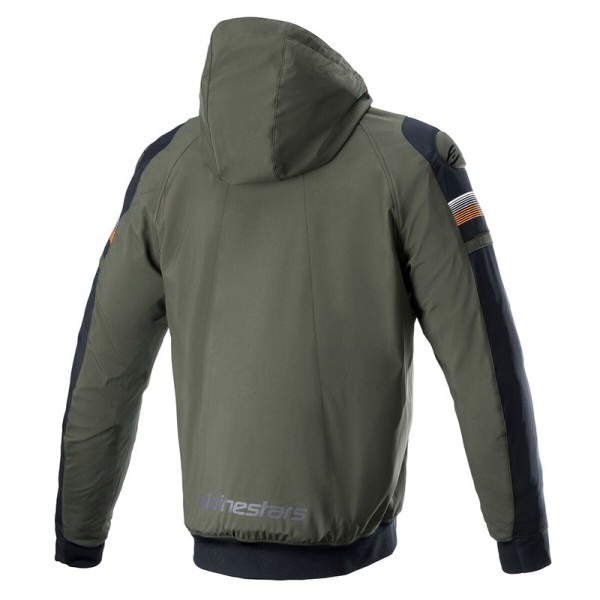 ALPINESTARS SEKTOR V2 TECH HOODIE GREEN  JACKET