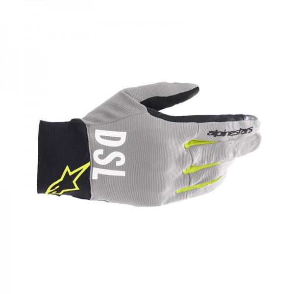 ALPINESTARS AS-DSL SHOTARO GREY YELLOW GLOVES