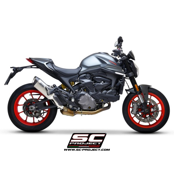 Sc-Project Sc1-S Muffler Titanium For Ducati Monster 937 2021-2022 Part # D37A-124T