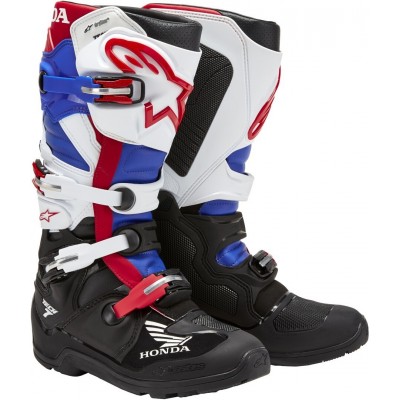 ALPINESTARS HONDA TECH 7 ENDURO DRYSTAR BLUE BOOTS