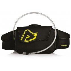 Acerbis Dromy Black Fluo Yellow Drink Waistpack