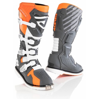 Acerbis X-Race Orange Grey Boots