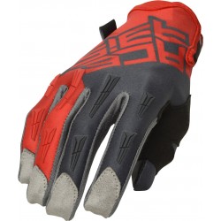 Acerbis MX X-H Red Grey Gloves