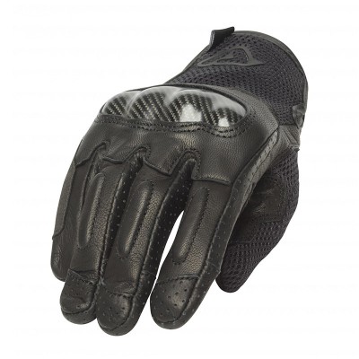 Acerbis Ce Ramsey Leather Black Gloves 