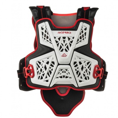 Acerbis Jump Mx Chest White Black Protector 