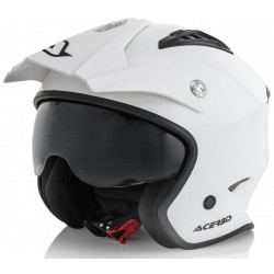 Acerbis Jet Aria White Helmet