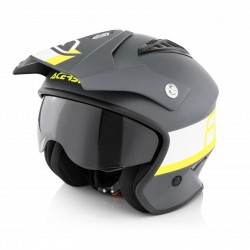 Acerbis Jet Aria Black Yellow Helmet