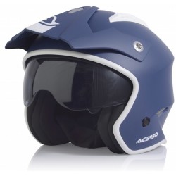 Acerbis Jet Aria Blue Helmet