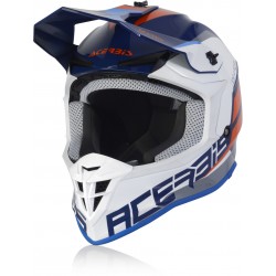 Acerbis Linear Blue White Helmet