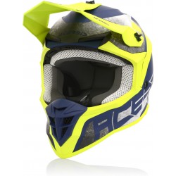 Acerbis Linear Yellow Blue Helmet