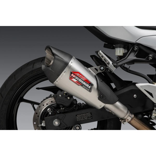 Aftermarket exhaust for Kawasaki Ninja 500 motorcycle – available at BikeGear India