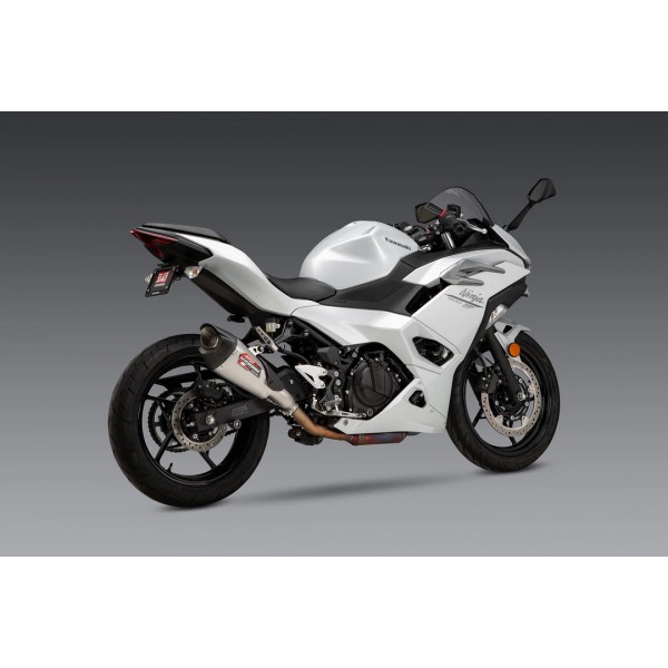 Aftermarket exhaust for Kawasaki Ninja 500 motorcycle – available at BikeGear India