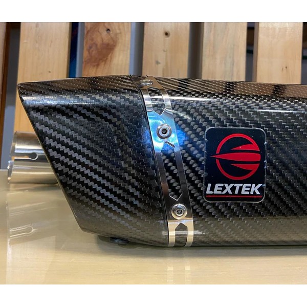 Lextek high‑flow exhaust system for Suzuki Hayabusa motorcycle – Shop now at BikeGear India