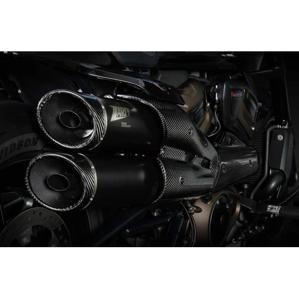 Harley Davidson Sportster S Exhaust – aftermarket exhaust system for better sound and performance, available at BikeGear India