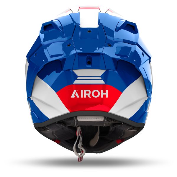 AIROH GP 800 COMPETITION BLUE RED HELMET