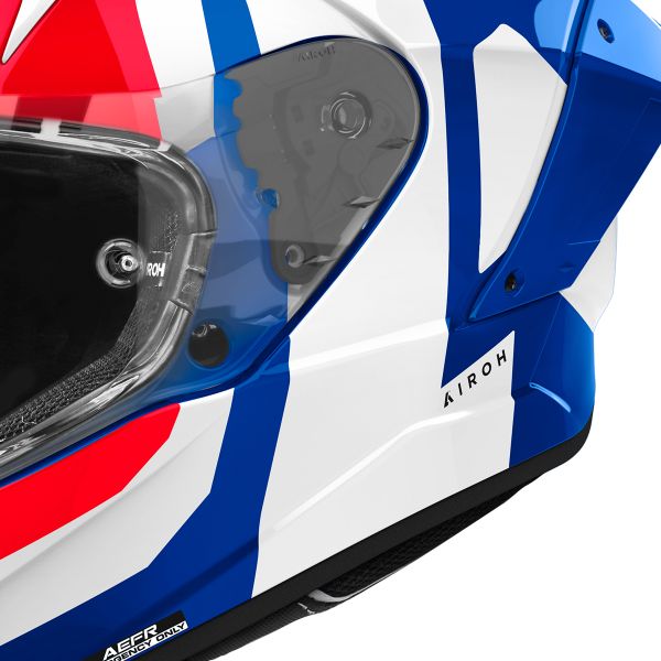 AIROH GP 800 COMPETITION BLUE RED HELMET