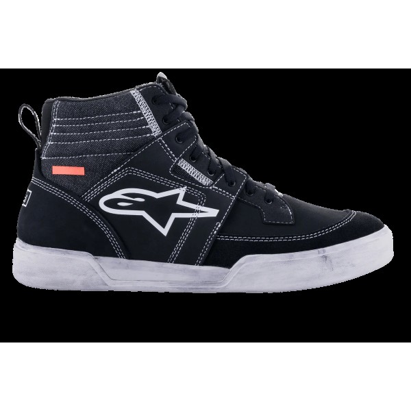 ALPINESTARS AGELESS BLACK WHITE COOL GREY BOOTS