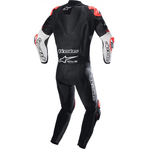 ALPINESTARS GP TECH V4 BLACK WHITE RACING SUITS