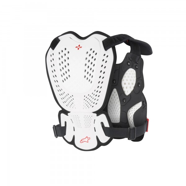 ALPINESTARS A-1 WHITE BLACK RED ROOST GUARD