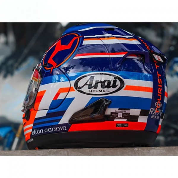 ARAI RX-7V EVO ISLE OF MAN 2024 HELMET