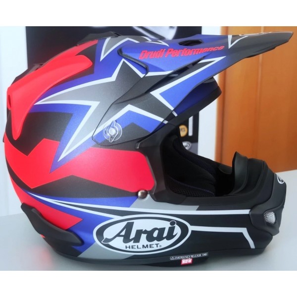 ARAI MX-V EVO STARS & STRIPES DARK HELMET