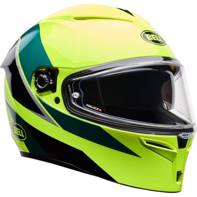 BELL LITHIUM ECE6 FLIP YELLOW HELMET