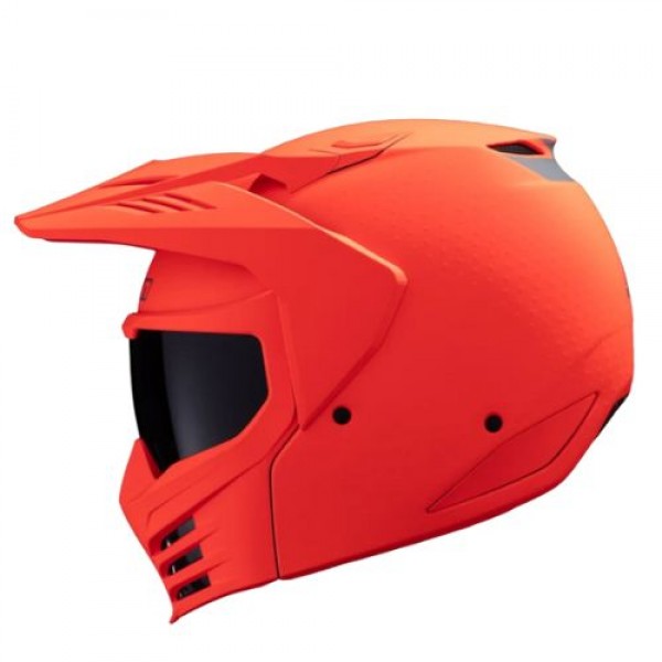 ICON ELSINORE MONOTYPE RED HELMET 