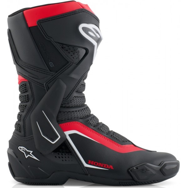 ALPINESTARS HONDA SMX-6 V3 RED WHITE BOOTS 