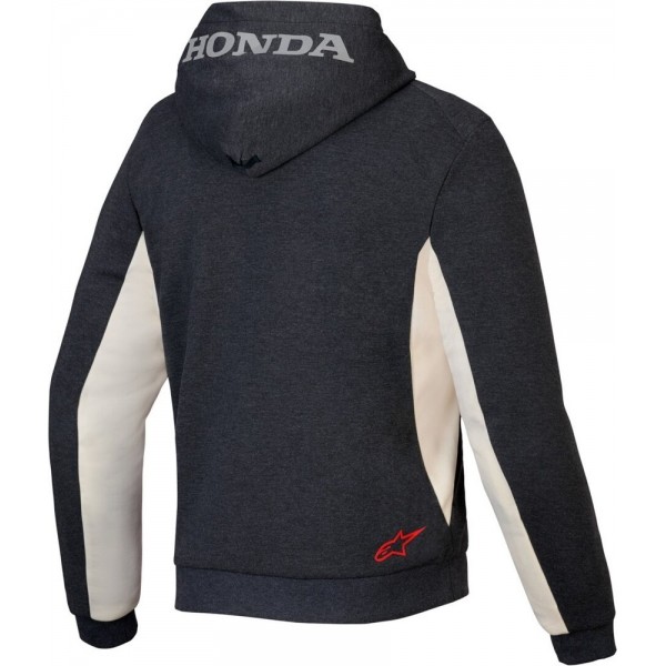 ALPINESTARS HONDA CHROME V3 SPORT ANTHRACITE HOODIE 