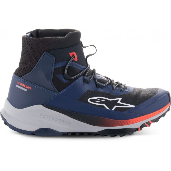 ALPINESTARS SPEEDFORCE XR BLUE BLACK RED SHOES 
