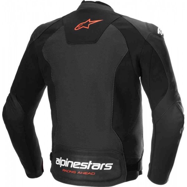 ALPINESTARS FASTER V3 AIRFLOW LEATHER RED JACKET