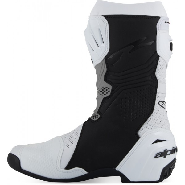 ALPINESTARS SUPERTECH R VENTED WHITE BOOTS