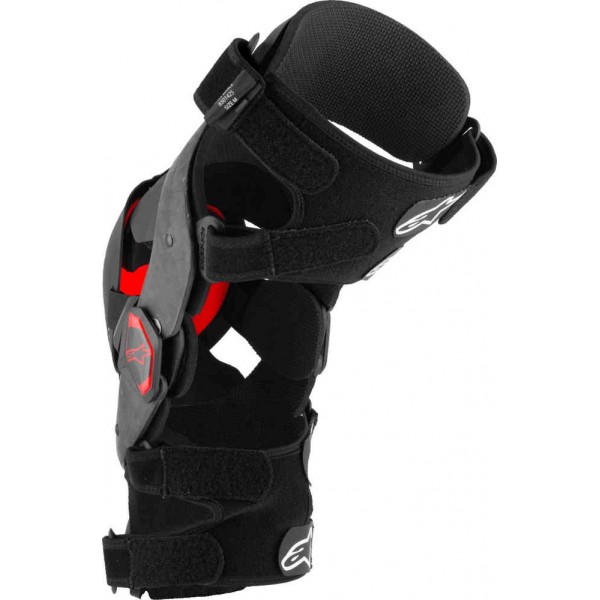 ALPINESTARS SUPERTECH RK-10 KNEE BRACES BLACK PROTECTORS