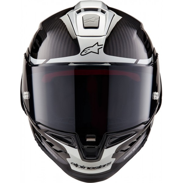 ALPINESTARS SUPERTECH R10 ELEMENT SILVER GLOSS HELMET