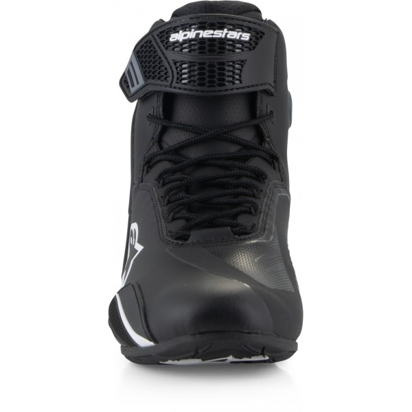 ALPINESTARS FASTER 4 BLACK WHITE SHOES